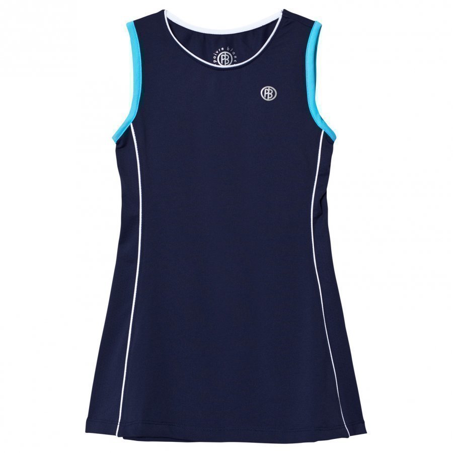 Poivre Blanc Navy Classic Tennis Dress Tennismekko