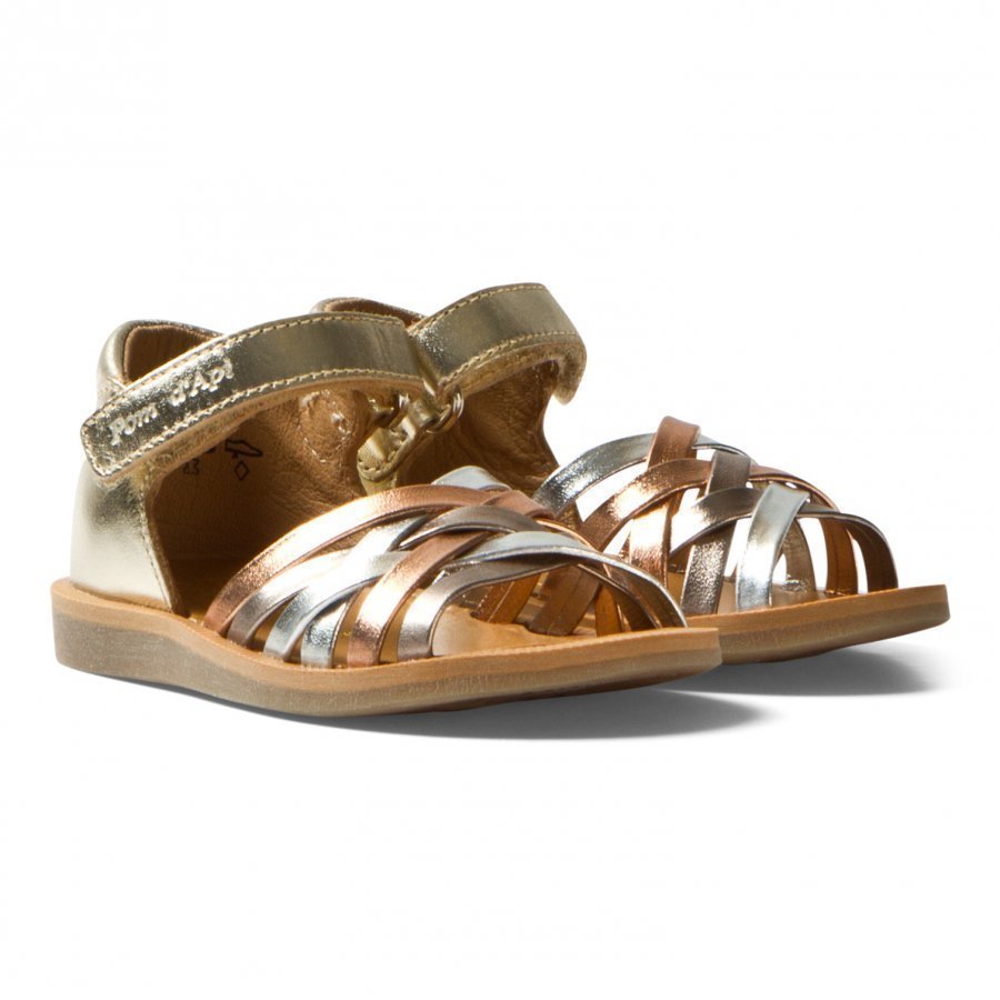 Pom Dapi Multi Pastel Poppy Lux Sandals Remmisandaalit