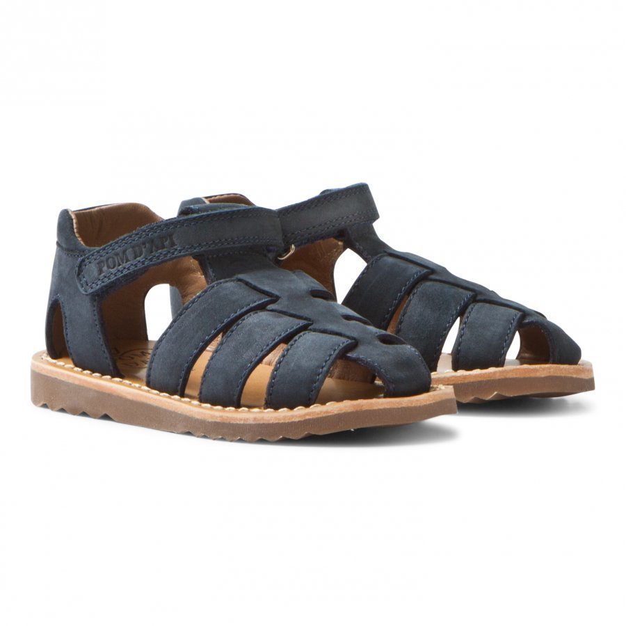 Pom Dapi Waff Papy Sandals Navy Remmisandaalit