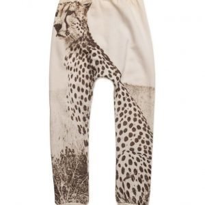 Popupshop Baggy Leggings Cheetah/Off White