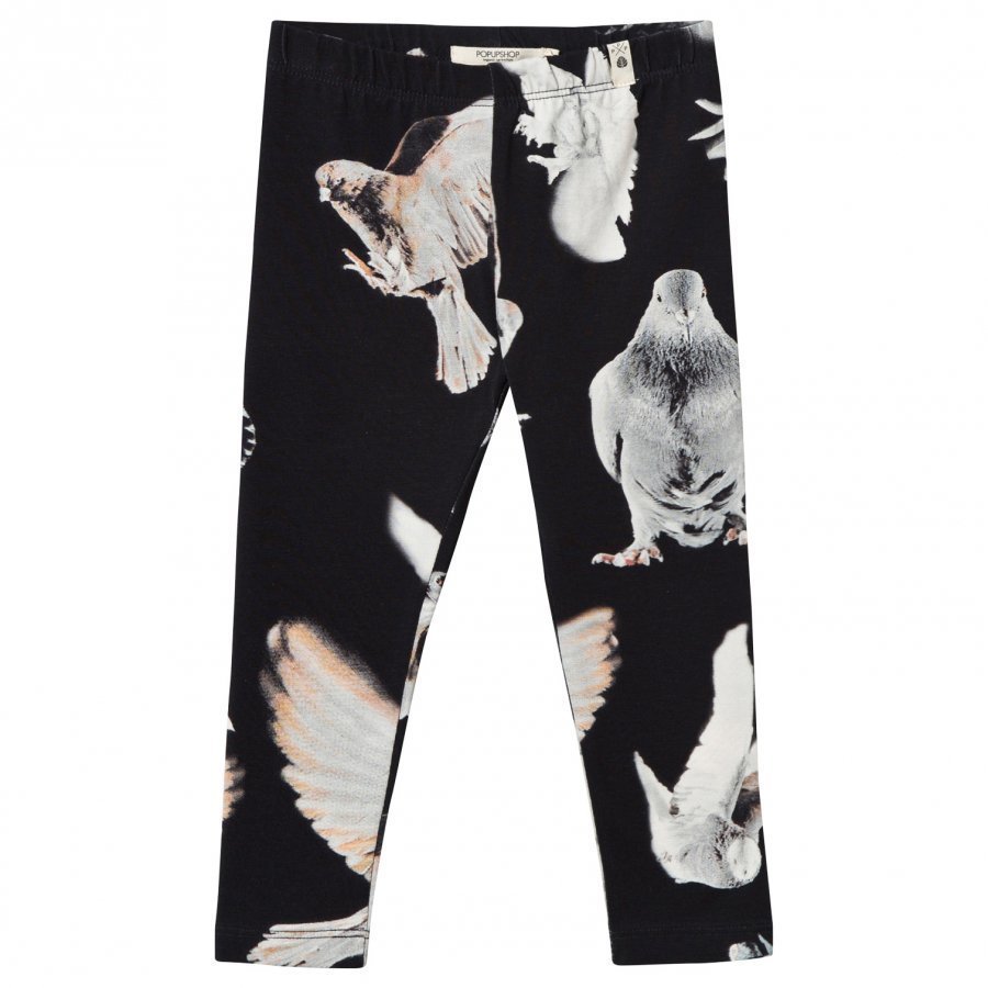 Popupshop Black Birds Leggings Legginsit