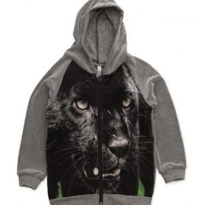 Popupshop Hoodie With Zipper Panther