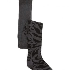 Popupshop Stockings Zebra Black / Grey