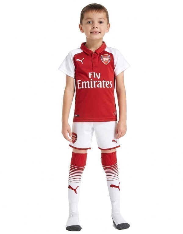 Puma Arsenal Fc 2017/18 Home Kit Punainen