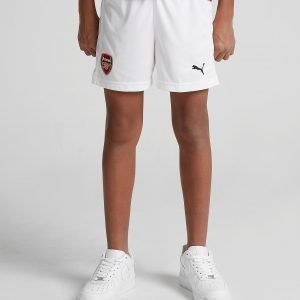 Puma Arsenal Fc 2018/19 Home Shorts Valkoinen