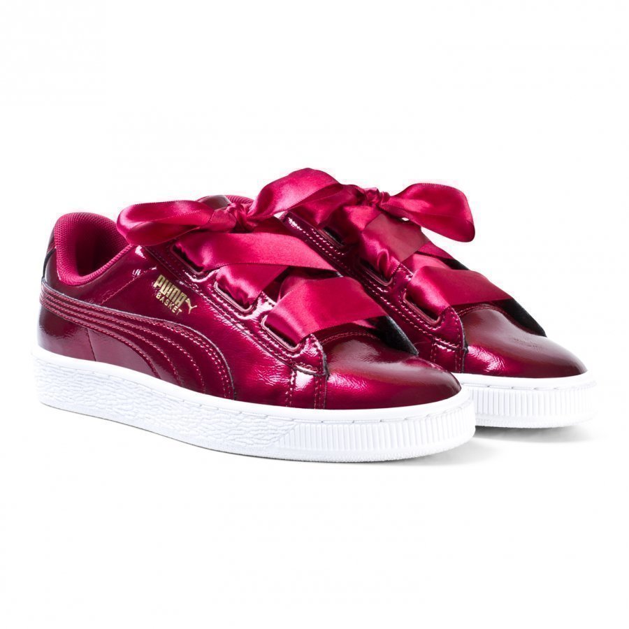 Puma Basket Heart Glam Jr Red Lenkkarit