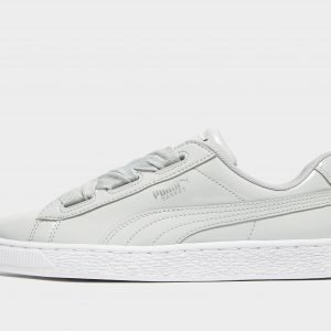 Puma Basket Heart Patent Harmaa