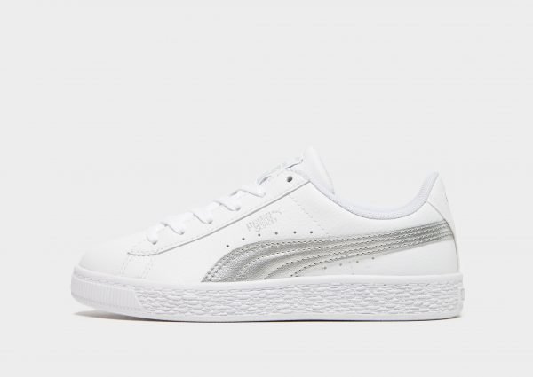 Puma Basket Heart Valkoinen