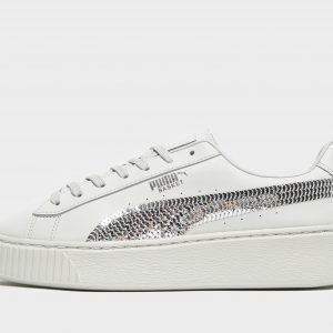 Puma Basket Platform Bling Harmaa