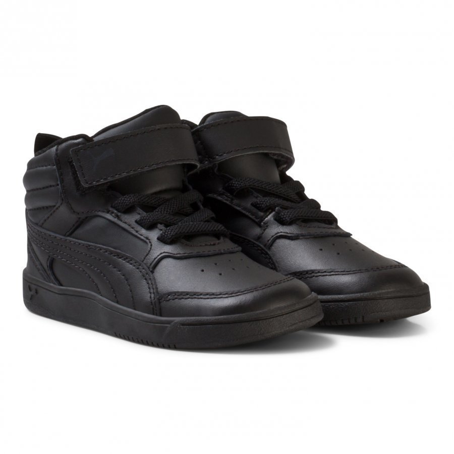 Puma Black Rebound Street V2 Infant Sneakers Lenkkarit