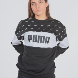 Puma Classics Graphics Crew Neule Musta