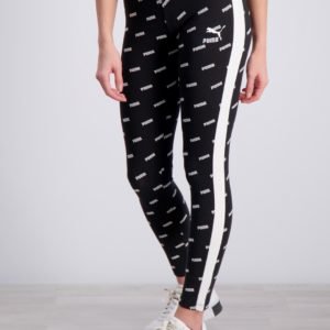 Puma Classics Graphics Leggings Leggingsit Musta