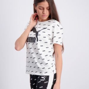 Puma Classics Graphics Tee T-Paita Valkoinen