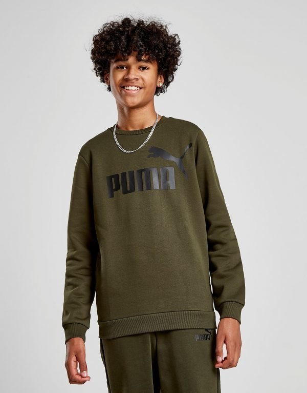 Puma Core Logo Crew Verryttelypaita Vihreä