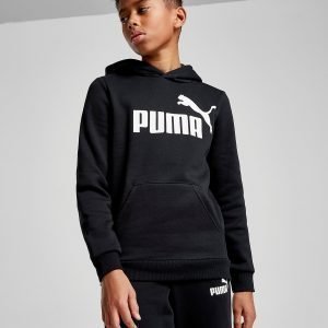 Puma Core Logo Hoodie Musta