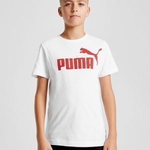 Puma Essential Logo T-Paita Valkoinen