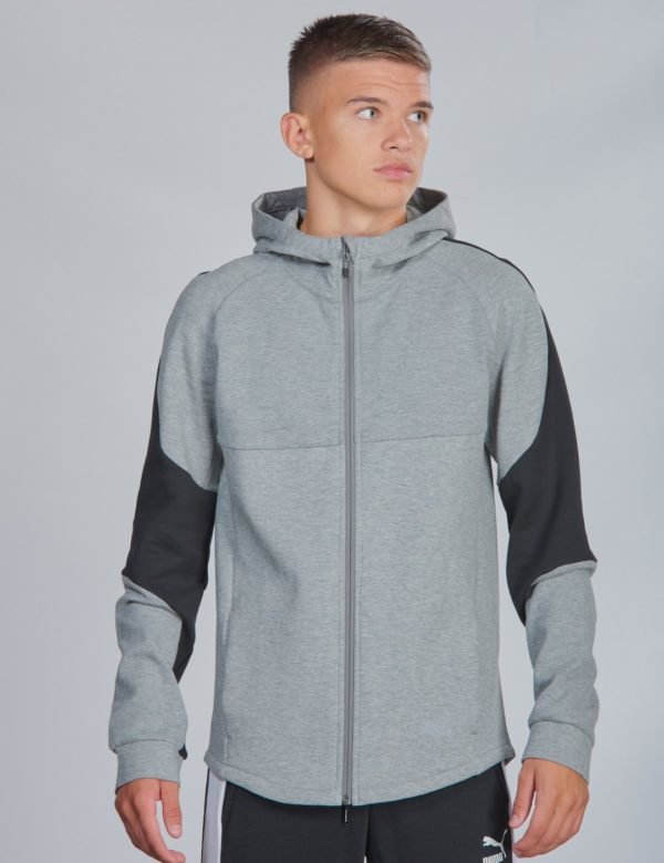 Puma Evostripe Hooded Jacket Huppari Harmaa