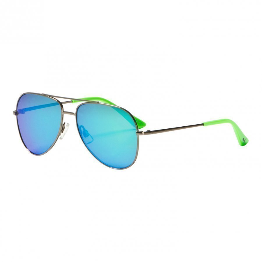 Puma Kid Metal Sunglasses Green Aurinkolasit