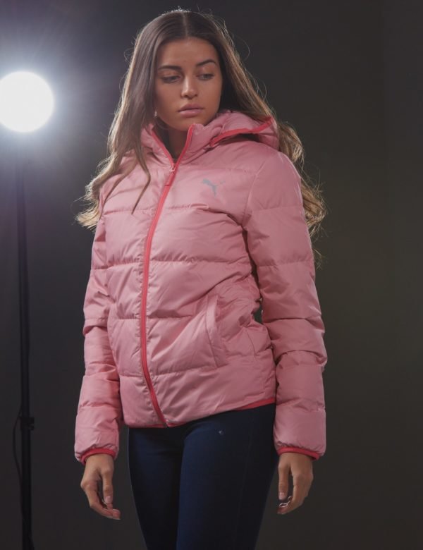 Puma Light Down Jacket Takki Vaaleanpunainen