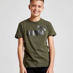Puma Logo T-Shirt Vihreä