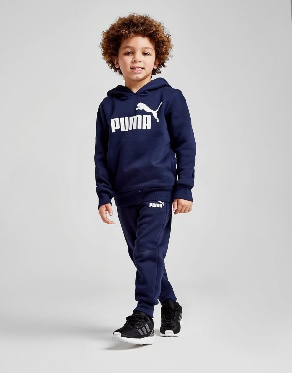 Puma No.1 Logo Overhead Suit Laivastonsininen