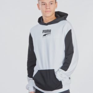 Puma Rebel Block Hoody Huppari Valkoinen