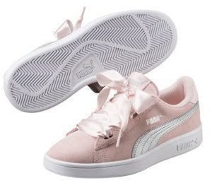 Puma Smash Ribbon Ac Kengät Lasten Pinkki