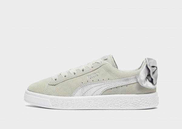 Puma Suede Bow Harmaa