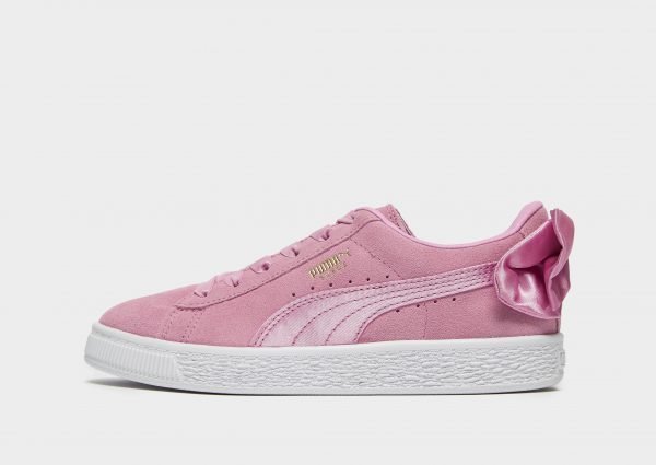 Puma Suede Bow Vaaleanpunainen