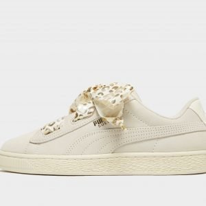 Puma Suede Heart Lux Valkoinen