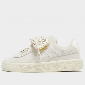 Puma Suede Heart Lux Valkoinen