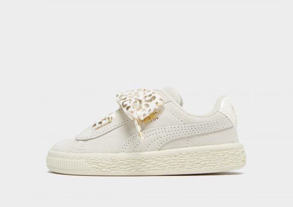 Puma Suede Heart Lux Valkoinen