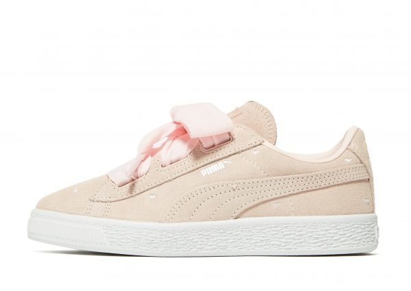 Puma Suede Heart Vaaleanpunainen