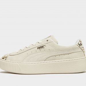 Puma Suede Platform Lux Kermanvalkoinen