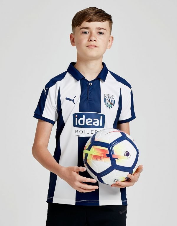 Puma West Bromwich Albion Fc 2018/19 Home Shirt Valkoinen