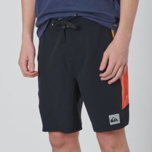 Quiksilver Highline Fade Arch Youth 15 Uimashortsit Musta