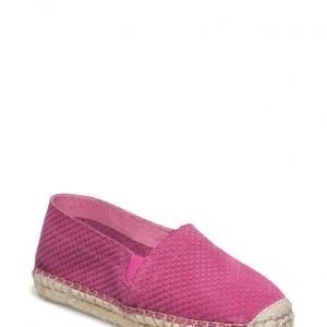 Rainbow & Snow Espadrille Embossed Suede