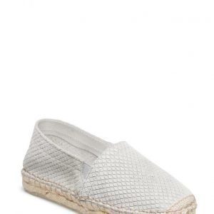 Rainbow & Snow Espadrille Embossed Suede