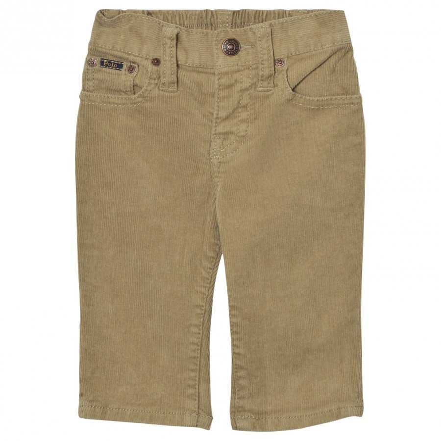 Ralph Lauren Beige Corduroy Pants Housut