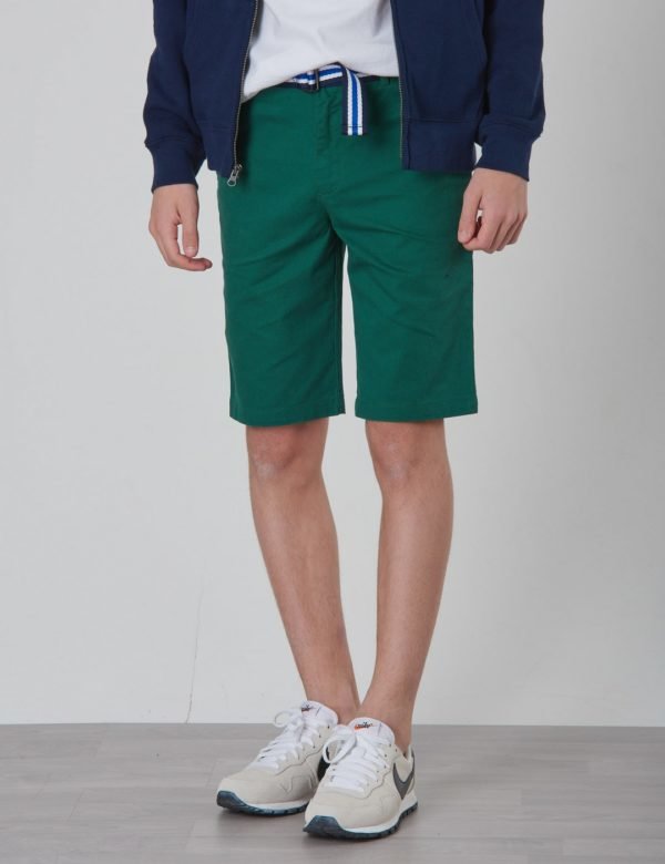 Ralph Lauren Belted Short Bottoms Short Shortsit Vihreä