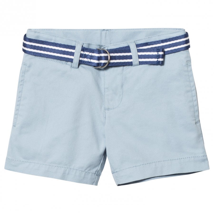 Ralph Lauren Belted Stretch Cotton Short Hampton Blue Shortsit