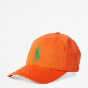 Ralph Lauren Big Pp Cap Apparel Accessories Hat Lippis Oranssi