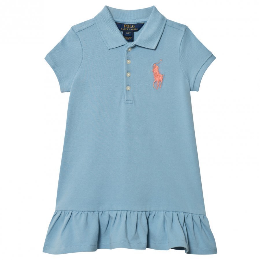 Ralph Lauren Blue Big Pony Polo Dress Pikeemekko