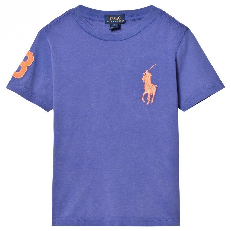 Ralph Lauren Blue Big Pony Tee T-Paita