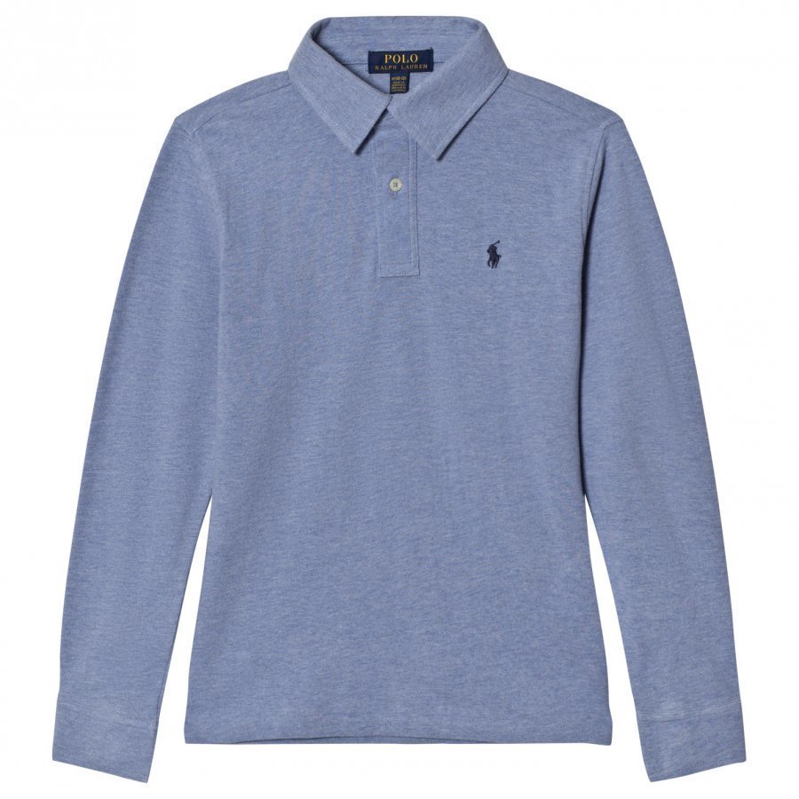 Ralph Lauren Blue Campus Polo Tee Pikeepaita