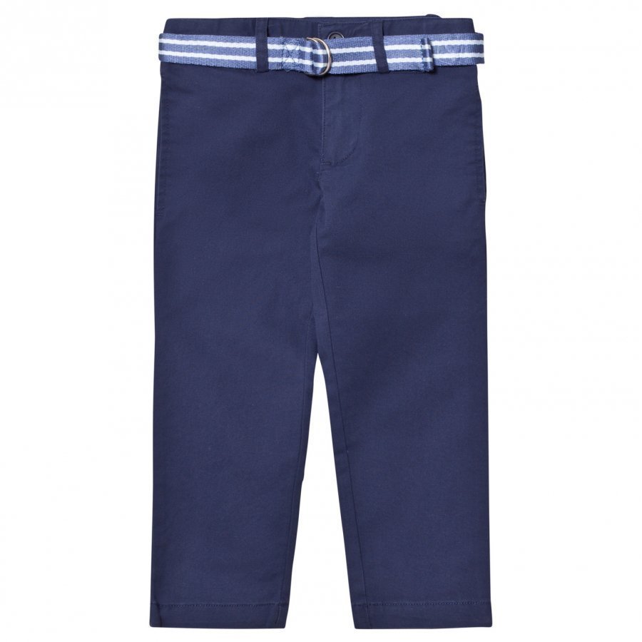 Ralph Lauren Blue Chinos With Belt Chinos Housut