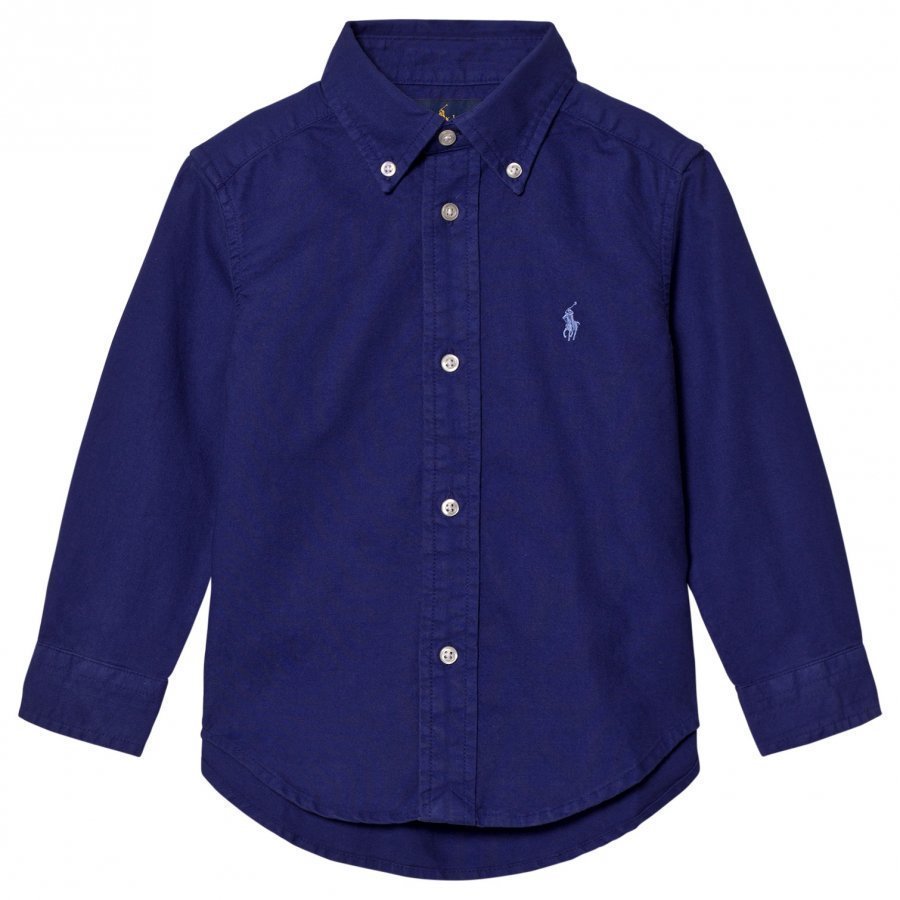 Ralph Lauren Button-Down Shirt Royal American Kauluspaita