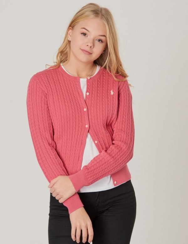 Ralph Lauren Cardigan Neule Punainen