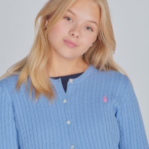Ralph Lauren Cardigan Tops Sweater Neule Sininen