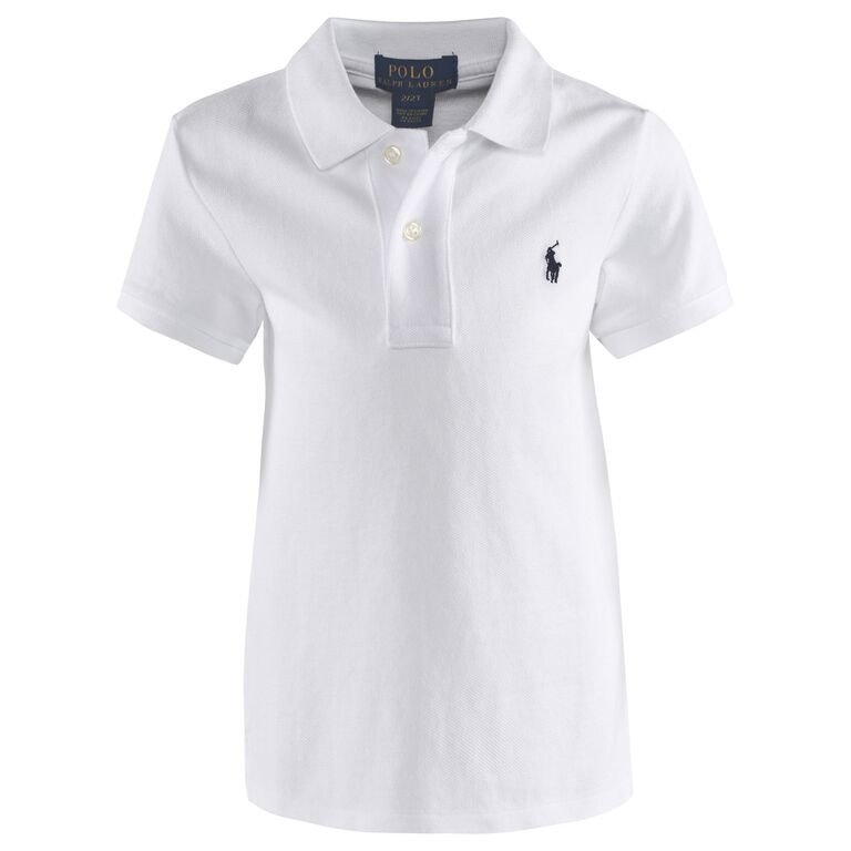 Ralph Lauren Classic Polo White Pikeepaita